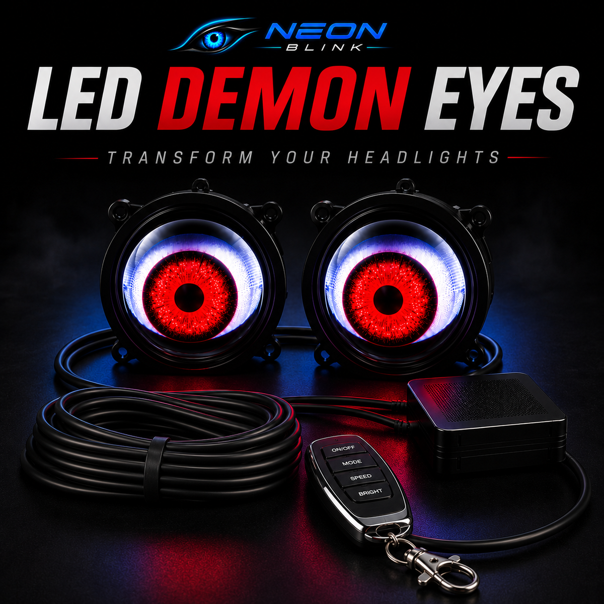 Neon Blink™- RGB Headlight Eyes